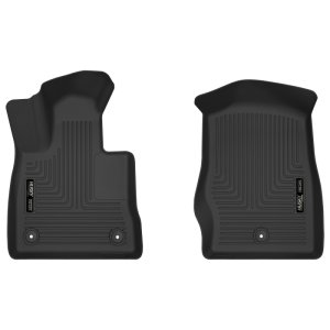 Ford Explorer Floor Mats - Front - Husky Liners - X-act Contour - Black - `20-`27